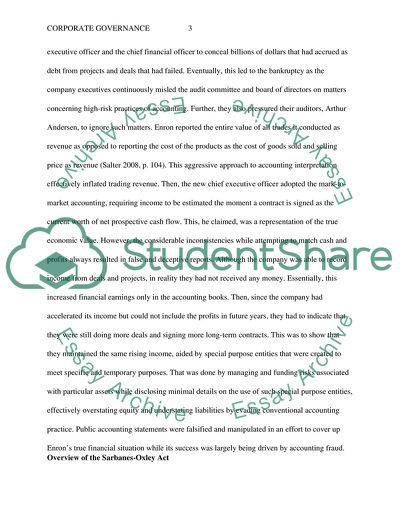 Principles of Corporate Governance