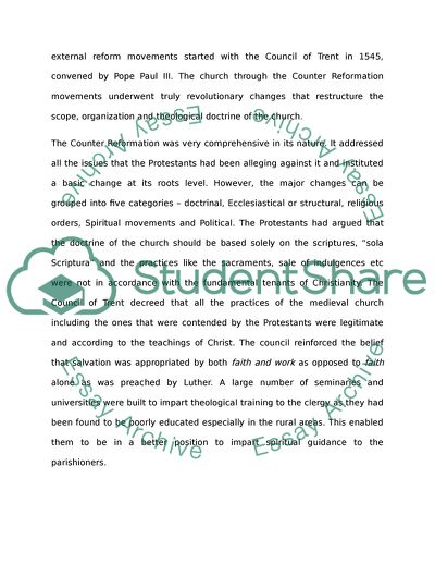 The Nature of Counter-Reformation