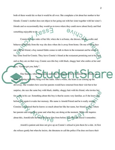 The Inevitable Doom and Its Symbolism in Where Are You Going, Where Have You Been