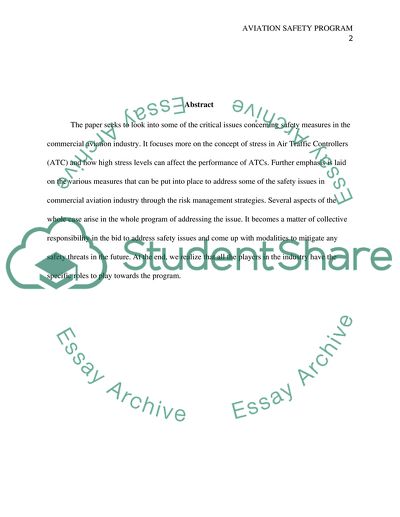 Stress in Air Traffic Controllers