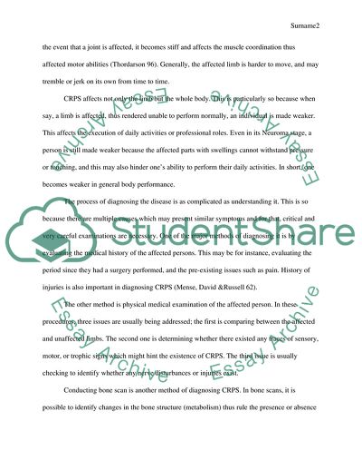 Neuroma and Regional Pain Syndrome