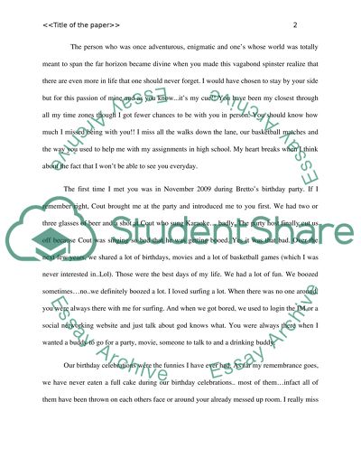 Difficult Decision to Leave Friend