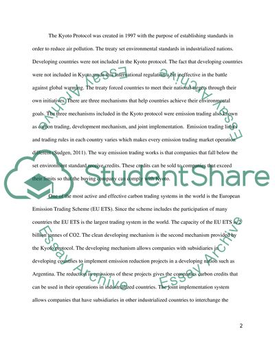 Disscus the challenges that global warming presents to both governments and business