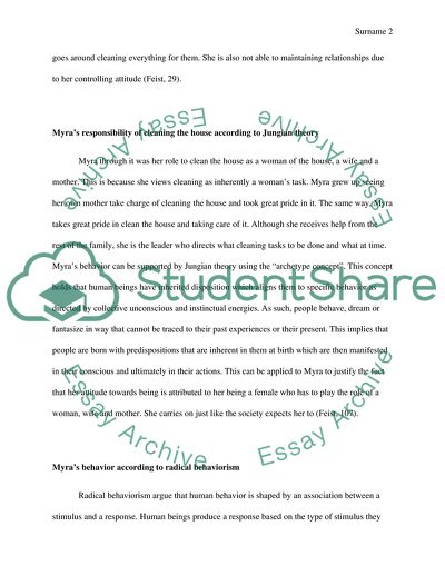 Myras Mechanism of Personality Jungian