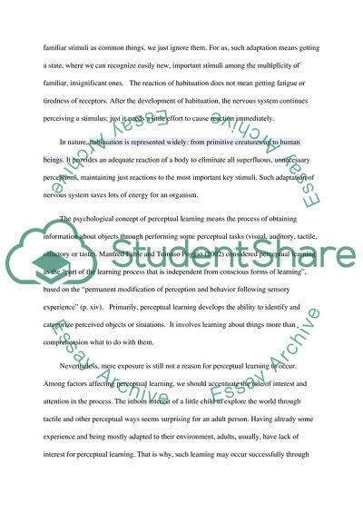 Forms of Simple Stimulus Learning