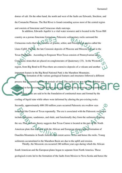 The Geology of Texas and How It Has Shaped the Community of Texas