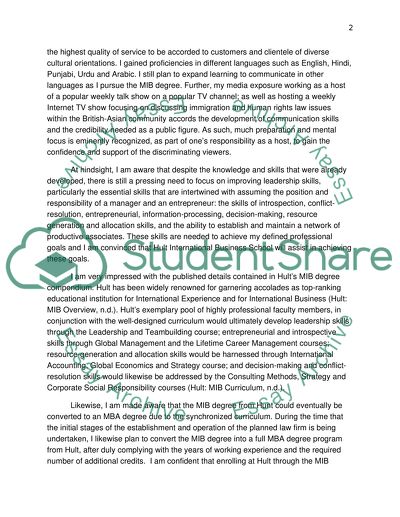 The crucial bearing of pursuing a Master of International Business