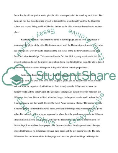 The Savages by Joe Kane