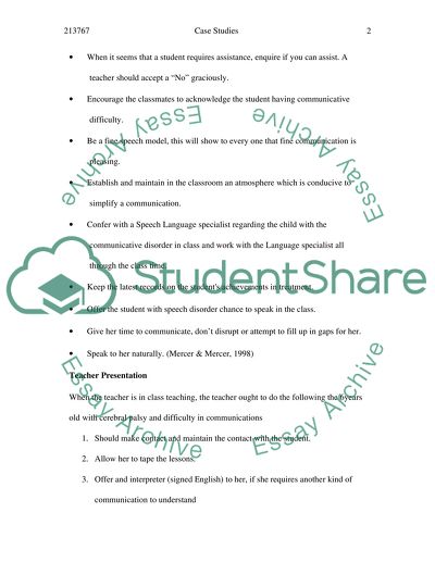 Teaching Students with Learning Difficulties