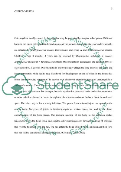 Ostemyelitis