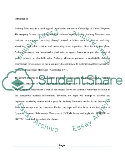 Direct and Marketing Communication
