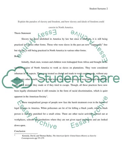 How Slavery and Ideals of Freedom Could Coexist in North America