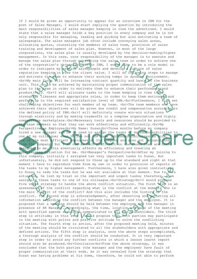 Organization behaviour