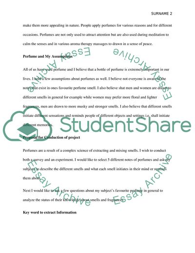 Perfume as an Everyday Object