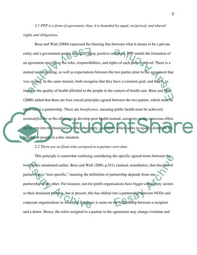 Procurement route-Public Private Partnerships (PPP)- Private Finance Initiative(PFI)