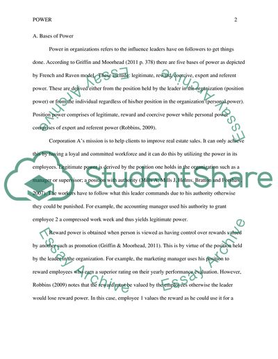 Bases of Power, Relationship between Dependency and Power
