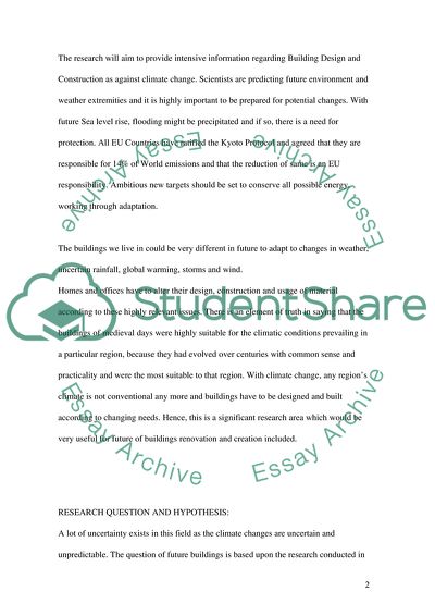 Climate Change as a Global Problem