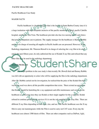 Pacific Healthcare -Death That Might Not Have Happened