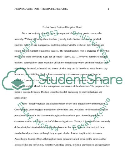 Positive discipline scholarly articles image