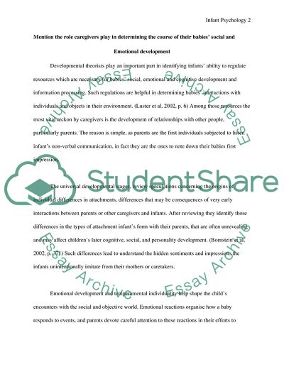 Contemporary And Critical Developmental Psychology