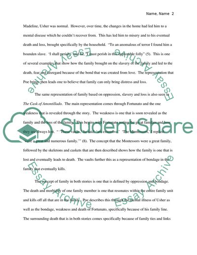 The Fall of the House of Usher and The Cask of Amontillado by Edgar Allen Poe