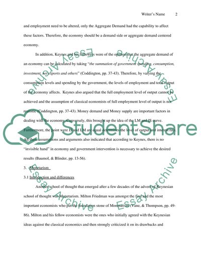 Macroeconomic Theories