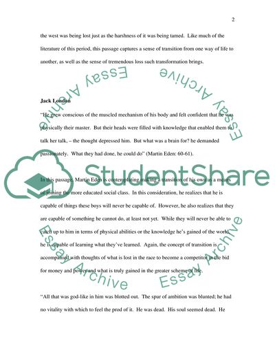 A Closer Look at the American Literature