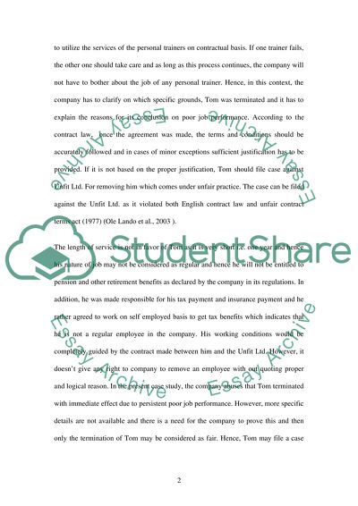 Employment Law and Plan for Redundancy