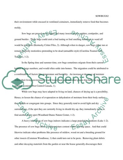 Habituation in sow bugs