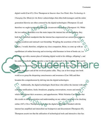 The Precautious Side of Digital Technology