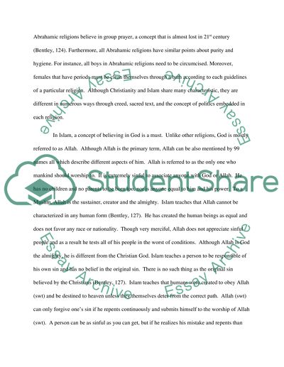 World Religions: Hinduism, Buddhism, Judaism, Christianity, Islam