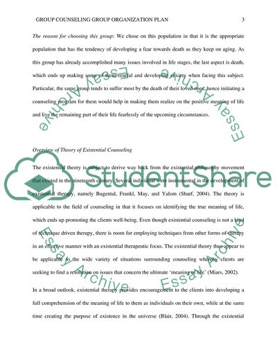 Counseling Focused on Existential Issues