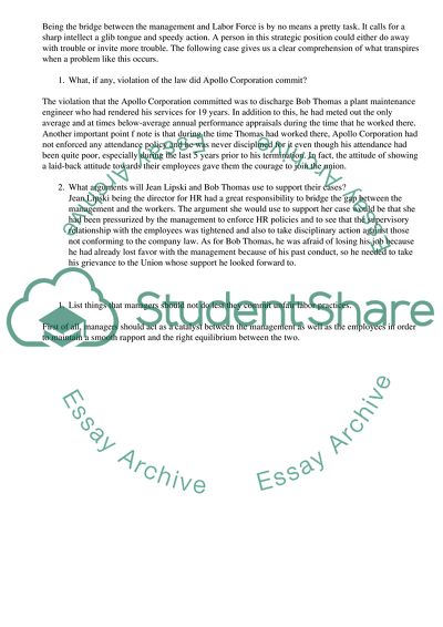 The Union Drive at Apollo Corporation