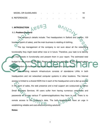 Network Infrastructure