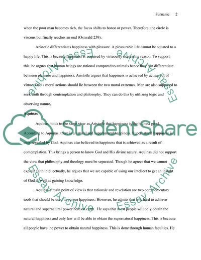 Ethical Views of Philosophers