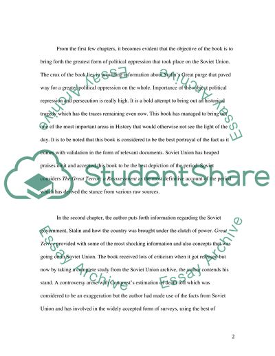 Review of The Great Terror: A Reassessment by Robert Conquest