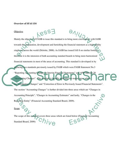 Accounting Changes and Error Corrections