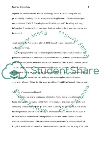 Forensic science research papers