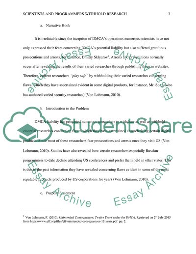 law research paper format