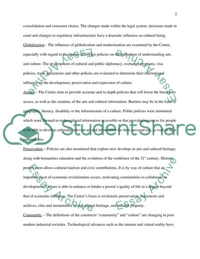 Management and the Arts