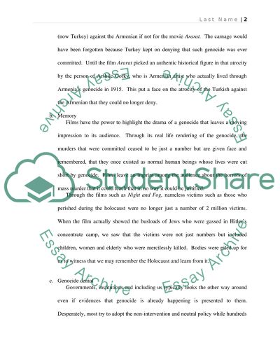 Human Rights in Film