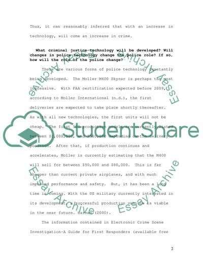 The Future of Policing in America