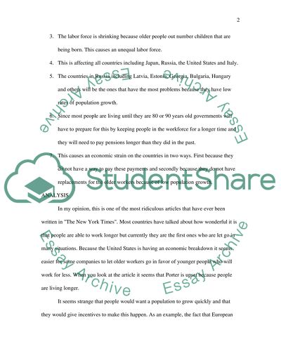 Old, in the Way and Hard at Work