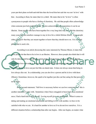 Discussion about Statements Regarding Human Sexuality