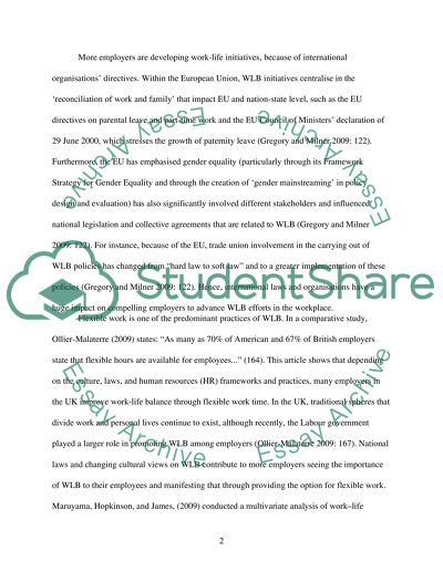 Work-life Balance: Is There a Serious Interest from the Side of Employers