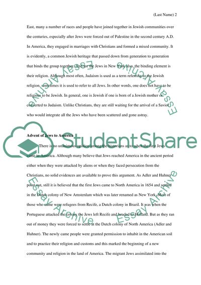 Judaism and the Jews in New York