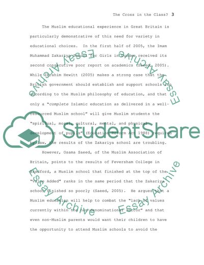 To What Extent Does Religion in the Education System, Help or Hinder the Success of Children