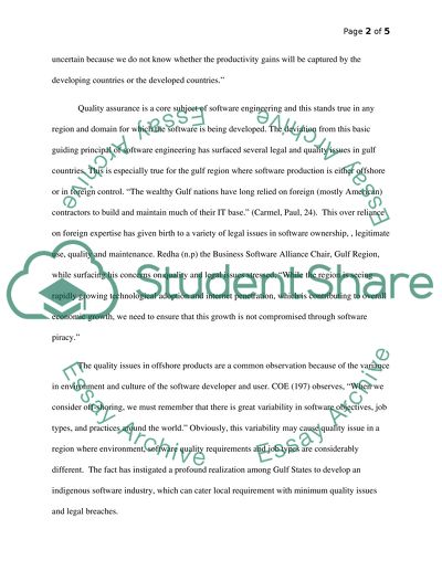 A review on software industry in the Gulf region