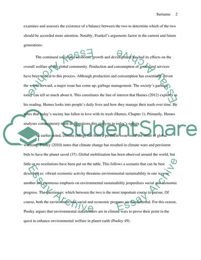 The Tragedy of the Global Commons