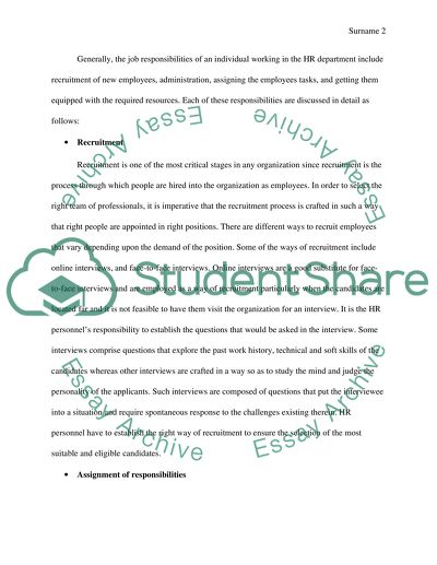 Human Resources Manager Salary